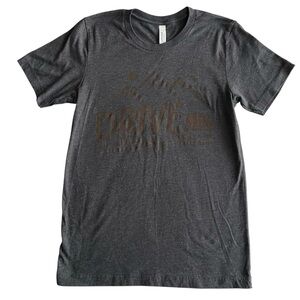 Bella Canvas UPS Graphic Short Sleeve Tee - Small, Charcoal Grey